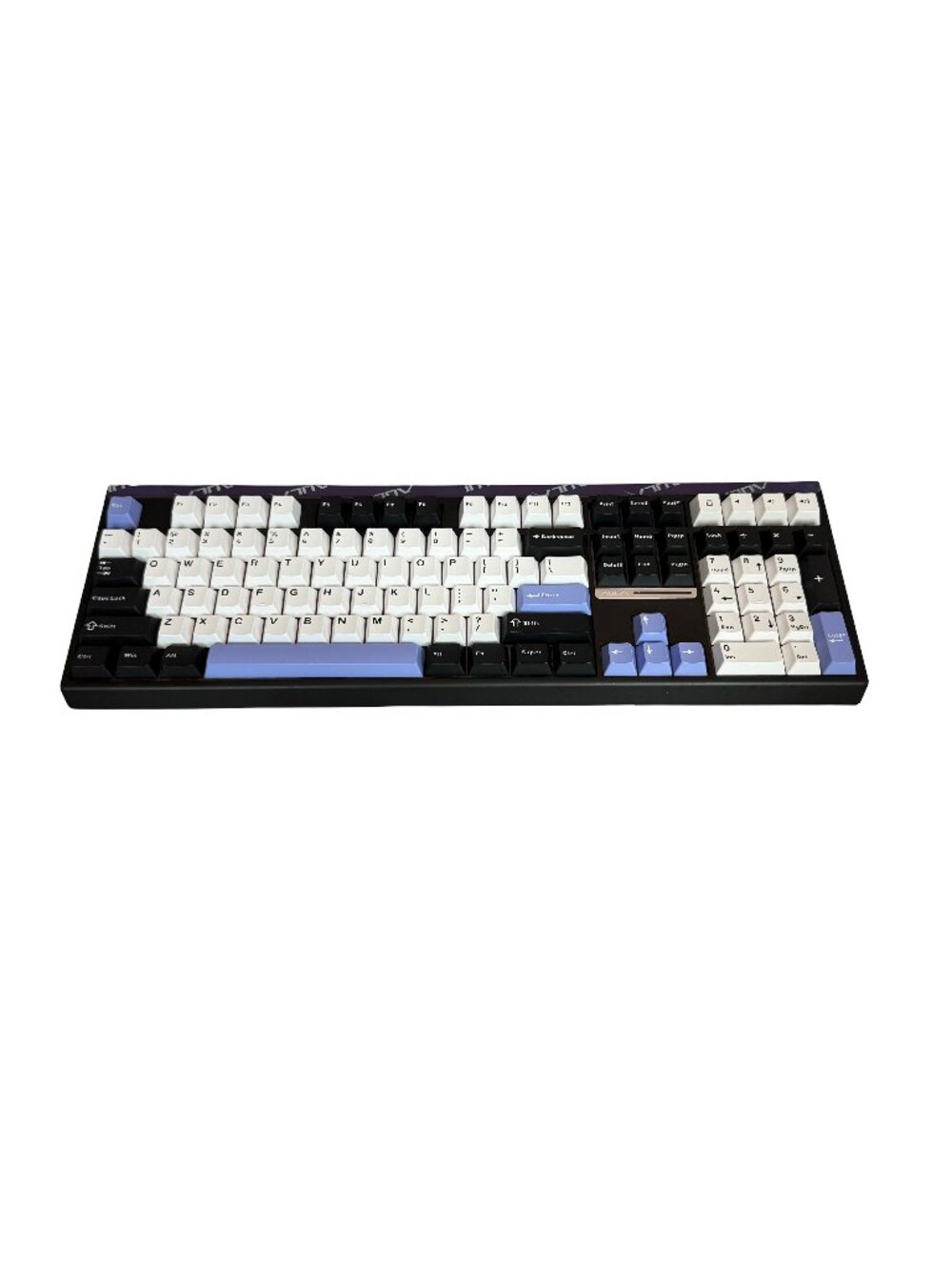 Aula H108 Black White Purple Wireless Mechanical Keyboard RGB Accessories Gaming